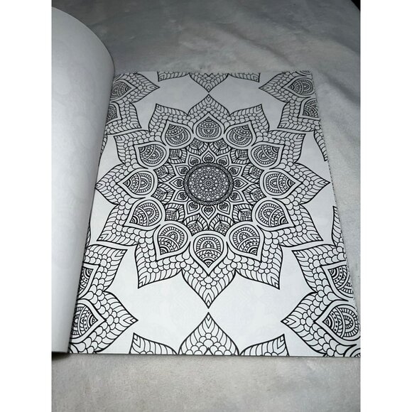 New Adult Mandalas Coloring Books Set of 3 - Picture 5 of 5
